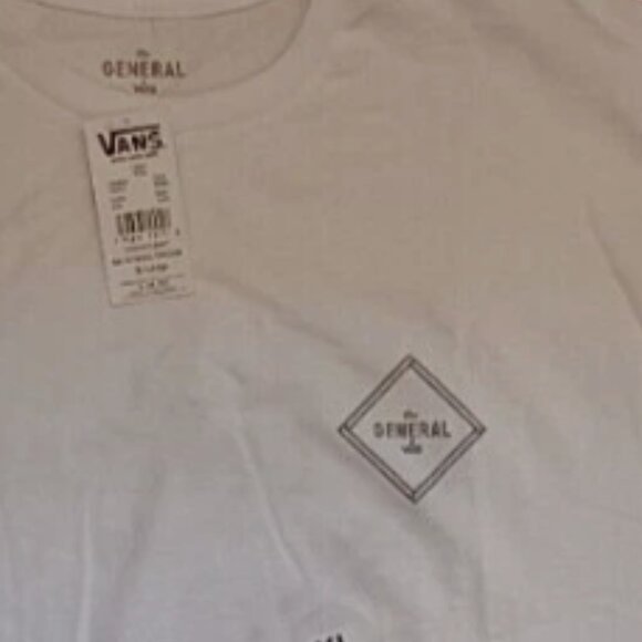 Vans The General Long Sleeve White Shirt Men’s Medium NWT - VN0ACJWHT - Picture 14 of 14